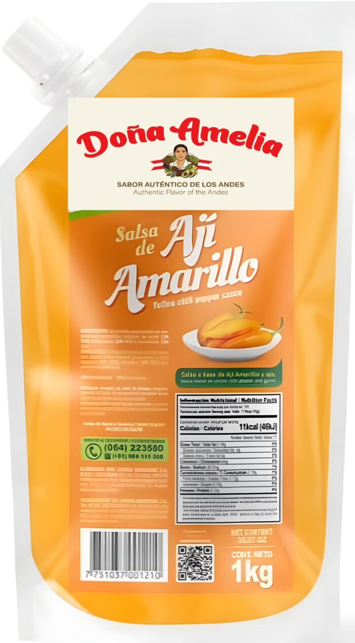 Ají Amarillo Paste 1 kg Doypack